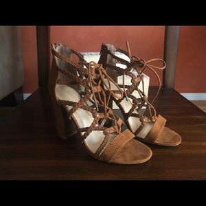 Strappy Lace Up Bootie